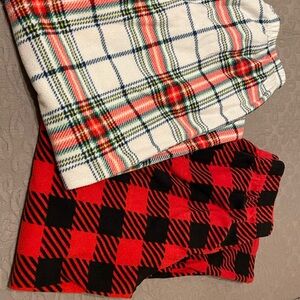 Plaid pj pants